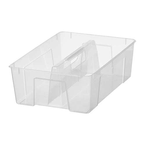 宜家samla 萨姆拉 盒子 透明 56x39x28 厘米 45 公升 ikea